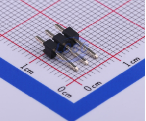 LCSC 3A Straight Square Pins (2.5mm) (6mm) -40℃~+105℃ 1 (3mm) 3 (2.54mm) Black Brass 1x3P Plugin,P=(2.54mm) Pin Headers ROHS