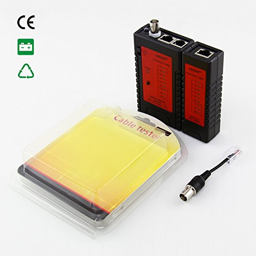 Cable tester for UTP/STP RJ11/RJ45 and BNC
