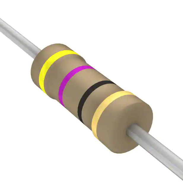 DIGI-KEY 47 OHM ±5% 0.25W, 1/4W Through Hole Resistor (Pack of 10)
