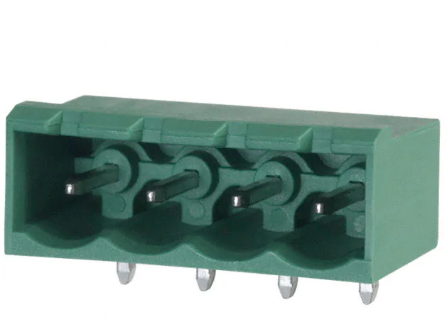 4 Plug Terminal Angled 5.08mm Pitch