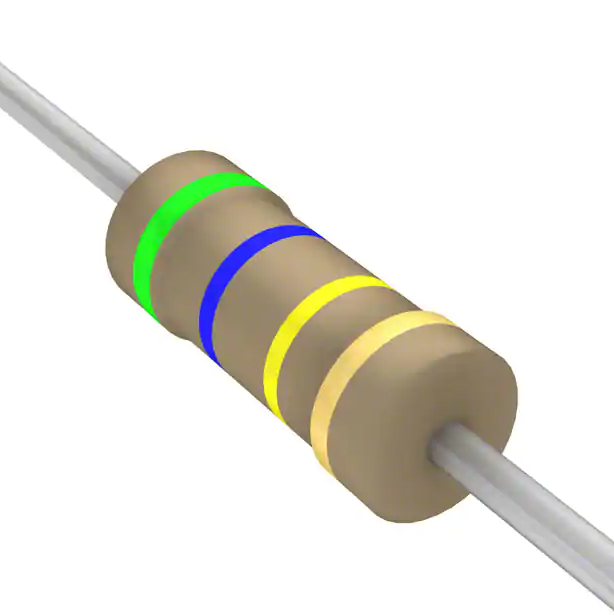 DIGI-KEY 560 kOhms ±5% 0.25W, 1/4W Through Hole Resistor (Pack of 10)