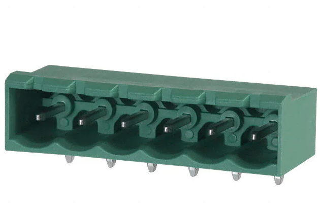 6 Plug Terminal Angled 5.08mm Pitch