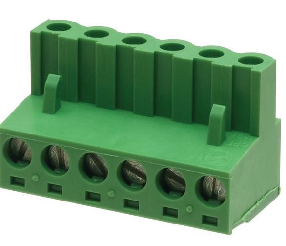 6 way plug terminal block 5.08mm