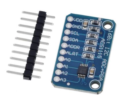 ADS1115 16 Bit Precision Analog-to-Digital Converter ADC Module Development Board