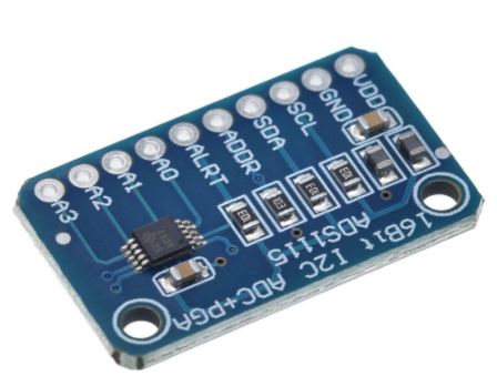 ADS1115 16 Bit Precision Analog-to-Digital Converter ADC Module Development Board
