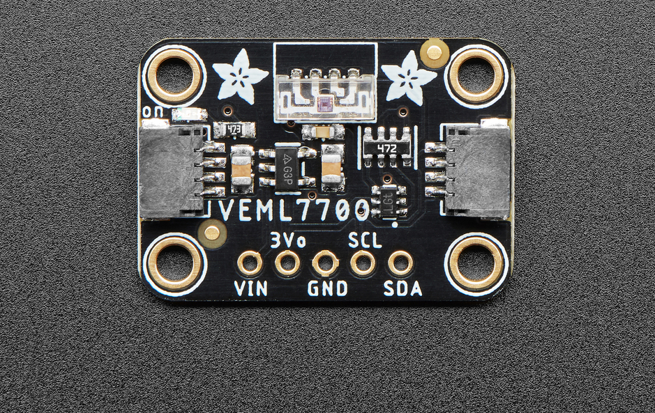 ADAFRUIT I2C Light (Lux) Sensor - VEML7700 (STEMMA QT / Qwiic)