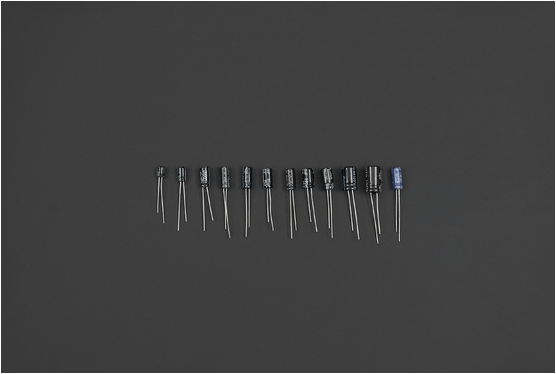 DFROBOT Aluminum Electrolytic Capacitor (Pack-100 PCS)