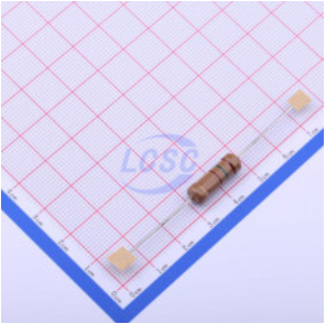 LCSC 150Ω ±5% 3W ±450ppm/°C Axial Carbon Film Resistors (Pack of 10)