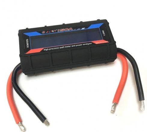High Precision DC Watt Meter & Power Analyzer 130A