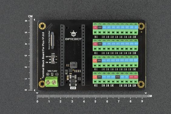 DFROBOT Terminal Block Board for Raspberry Pi Pico