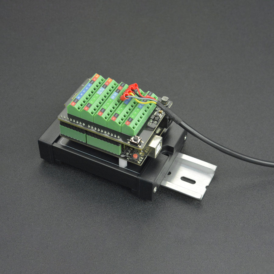DFROBOT DIN Rail Mount Bracket for Arduino UNO R3 / Leonardo