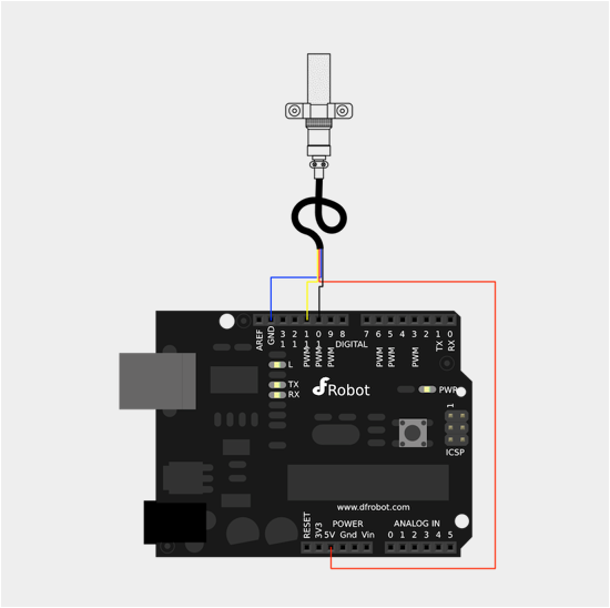 DFROBOT Digital Temperature & humidity sensor (With Stainless Steel Probe)