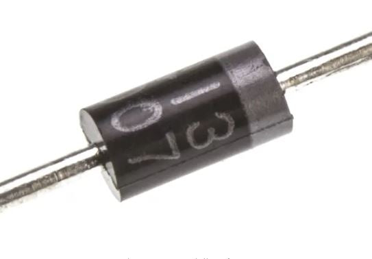 Diodes Inc 1000V 1A, Diode, 2-Pin DO-41 1N4007-T