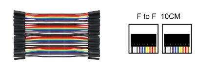 Dupont Female to Female 10 cm 40pcs Jumper Cable
