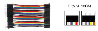 Dupont Male to Female 10 cm 40pcs Jumper Cable