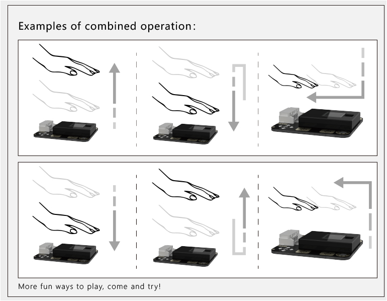 DFROBOT Gesture & Touch Sensor