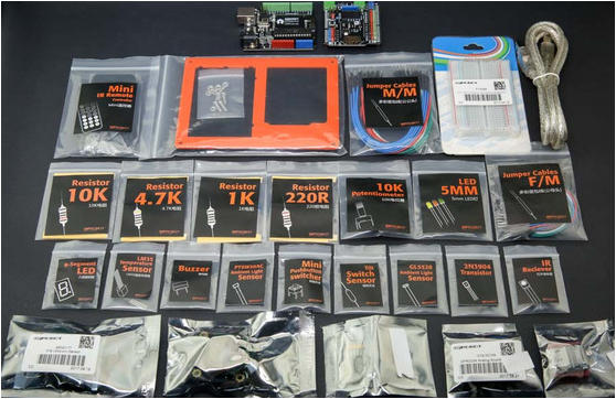 DFROBOT GRAVITY Arduino Zero to Hero Kit