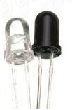 LAFVIN 5mm 940nm IR Infrared Diode Emitter/Receiver LED pair