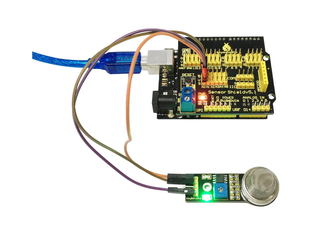 KEYESTUDIO Benzene Sulfide Air Quality Sensor - MQ-135 SnO2