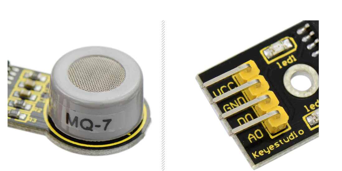 KEYESTUDIO Carbon Monoxide Gas Sensor Detection Module - MQ-7 (for Arduino)