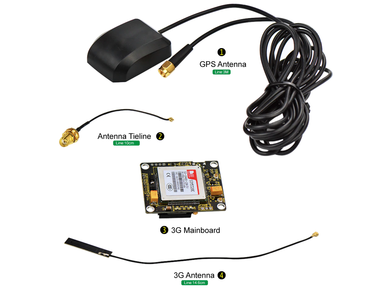 KEYESTUDIO SIM5320E 3G Module GSM GPRS GPS Modules for Arduino