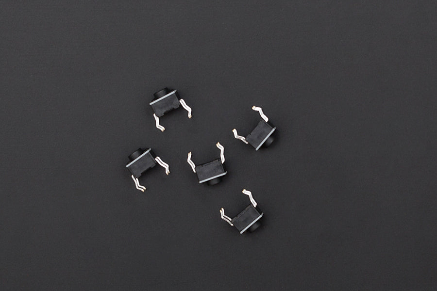 DFROBOT Mini Push Buttons. (Set of 5)