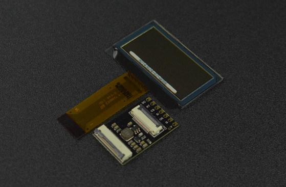DFROBOT Fermion: 1.51” OLED Transparent Display with Converter (Breakout)