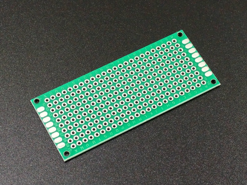 3x7 cm universal PCB prototyping board