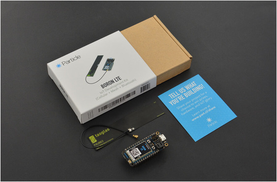 PARTICLE Boron IoT Development Board (Cellular+Mesh+Bluetooth)