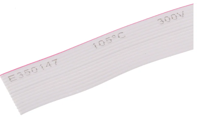 RS COMPONENTS RS PRO 14 Way Unscreened Flat Ribbon Cable, (17.8 mm) Width, (50cm)
