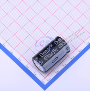 LCSC 35V ±20% (18mm) 2000hrs 105℃ 4700uF 30mm 7.5mm Radial Leaded,(18x30mm) Aluminum Electrolytic Capacitors - Leaded ROHS