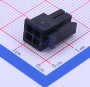 LCSC 4 2 Male 0.118"(3.00mm) 0.118"(3.00mm) - Rectangular Connectors Housings ROHS