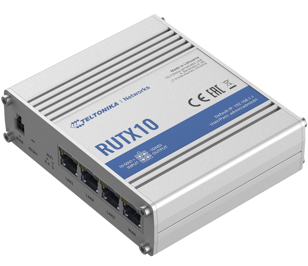 TELTONIKA RUTX10 Ethernet Router