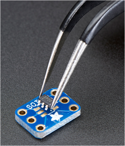 ADAFRUIT SMT Breakout PCB Set For SOT-23, SOT-89, SOT-223 and TO252