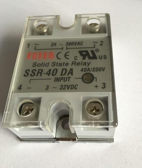 SSR-40DA Solid State Relay Module (Max 20A)