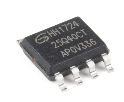 SPARKFUN Serial Flash Memory - GD25Q40CTIGR (4Mb, 120MHz)