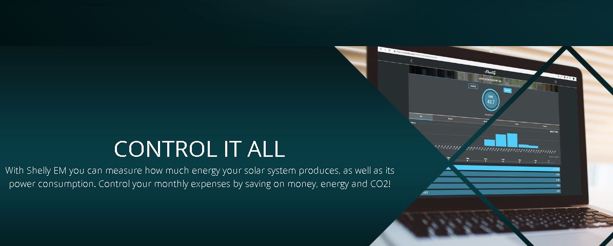 SHELLY EM + 1 x 50A Clamp