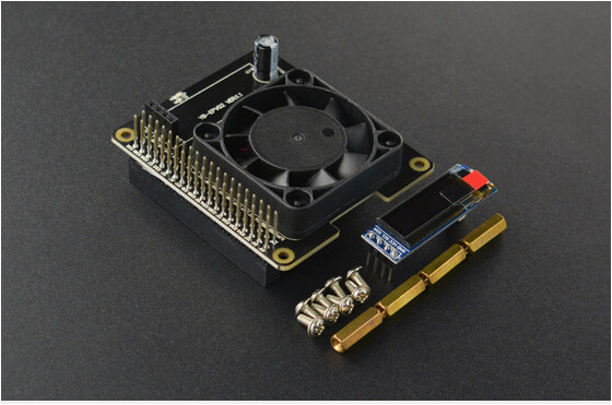 DFROBOT Smart Cooling Hat For Raspberry Pi 4B