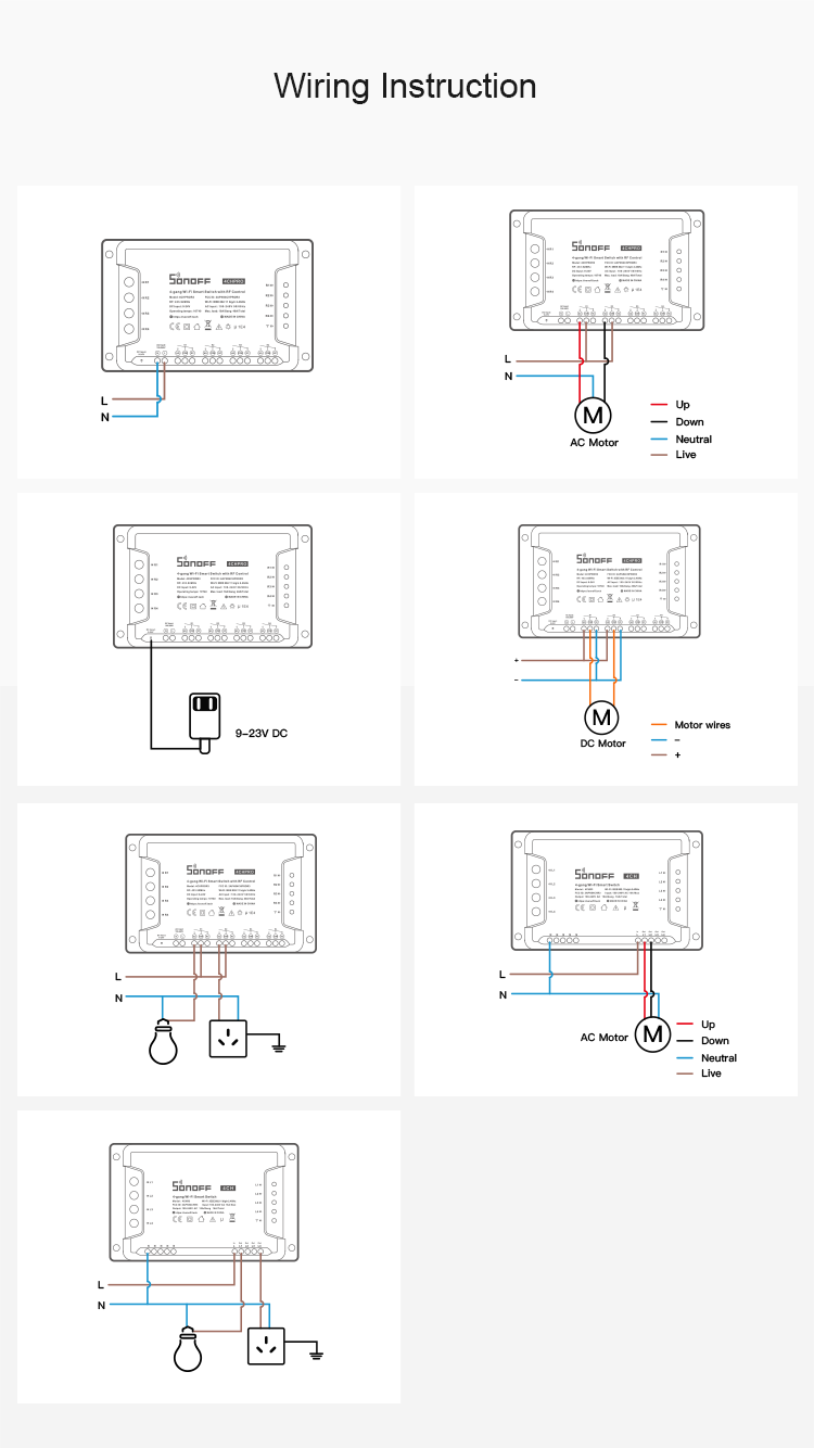 SONOFF 4CH R3 Wifi Smart Switch