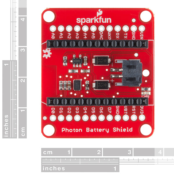 SPARKFUN Photon Battery Shield
