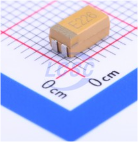 LCSC 22uF ±10% 25V 1.4 Ω @ 100kHz -55℃~125℃ CASE-C_6032 Tantalum Capacitors RoHS