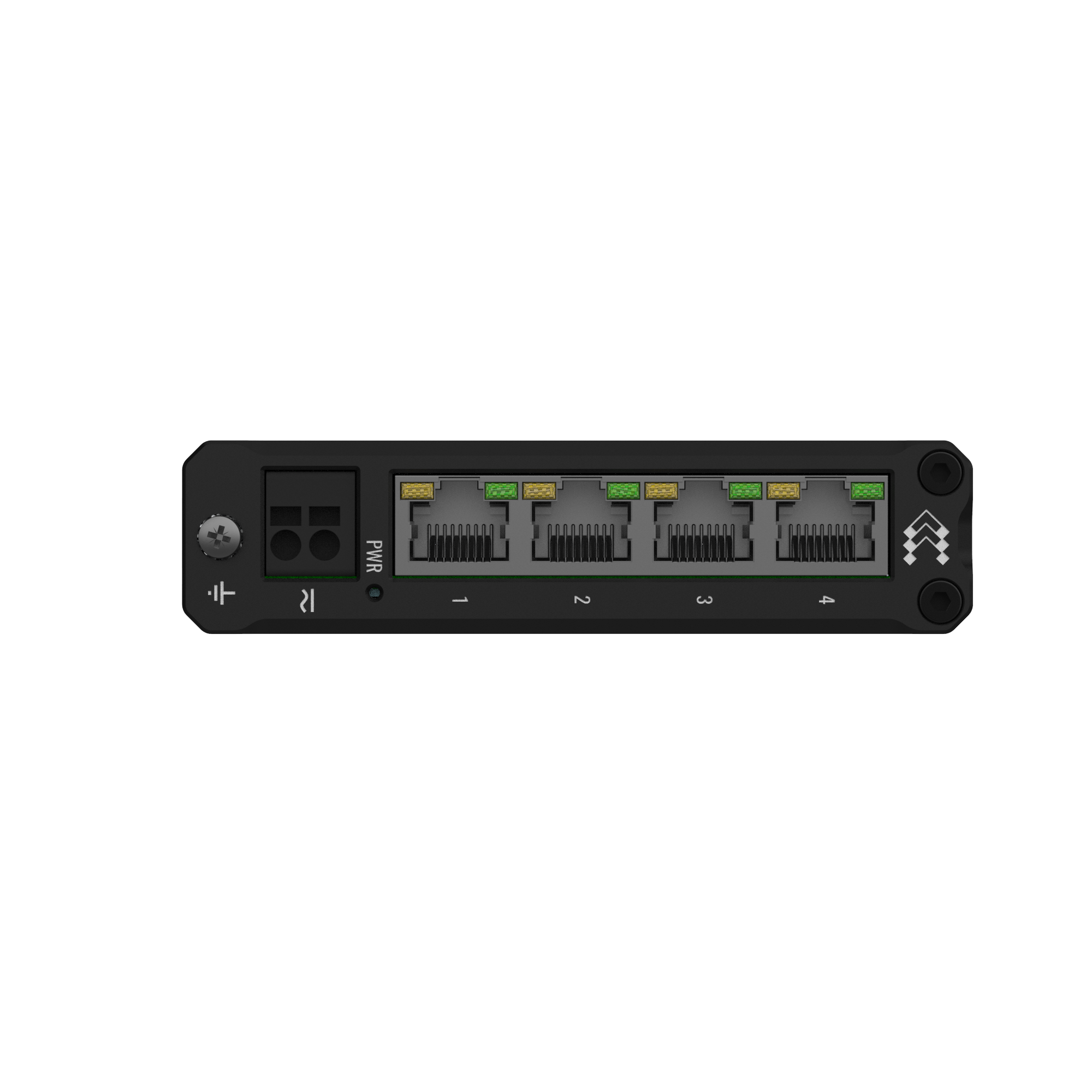 TELTONIKA TSW304 4 port 10/100/1000 DIN Rail Switch
