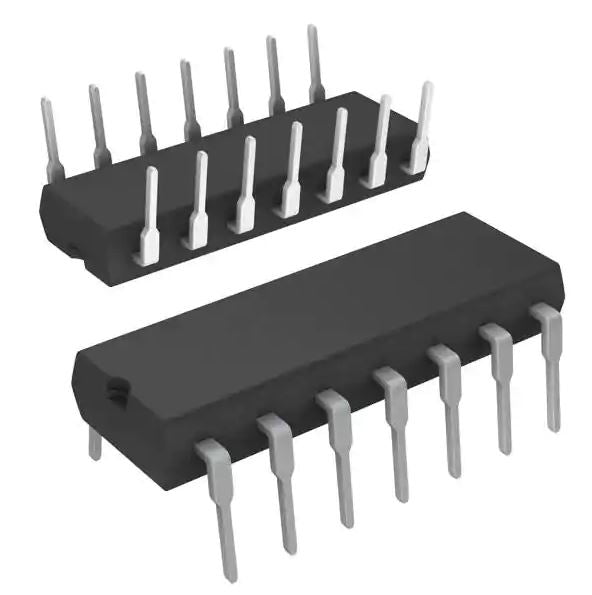 DIGI-KEY SN74HC125N Buffer, Non-Inverting 4 Element 1 Bit per Element 3-State Output