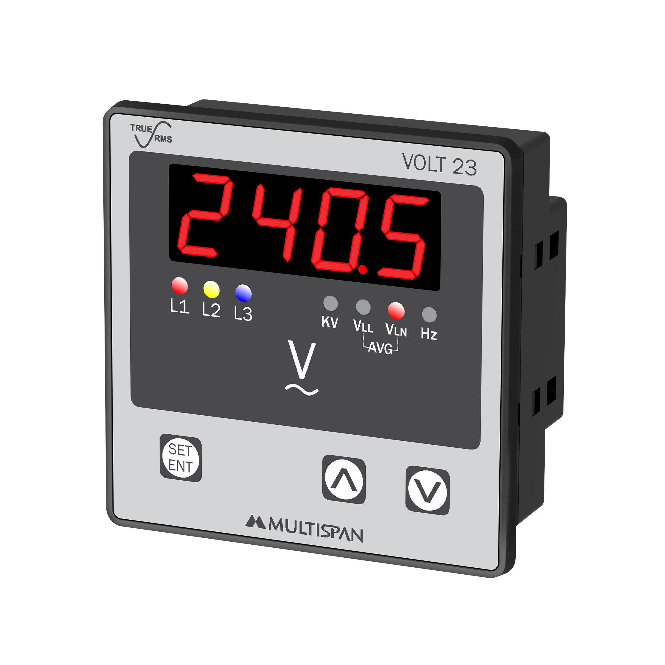 MULTISPAN VOLT-23 Panel Meter - 3 Phase
