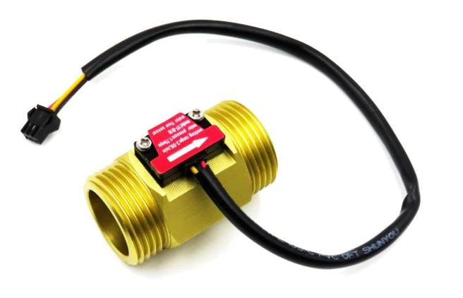 Brass Water Flow Sensor - G1" YF-B10