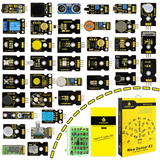 KEYESTUDIO 37-in-1 Sensor Kit for Arduino