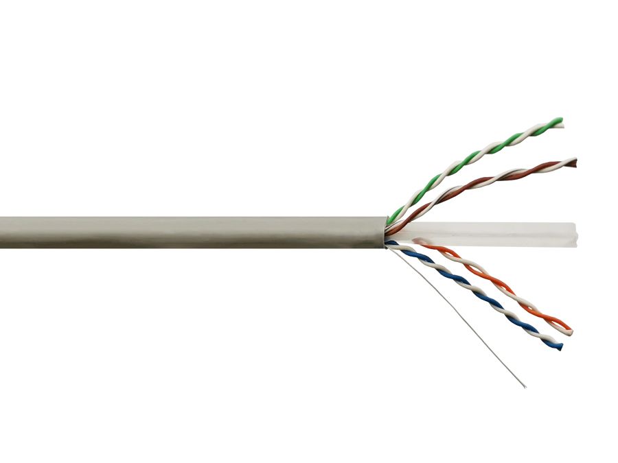 Cat6 CCA Grey UTP Cable (100m Box)