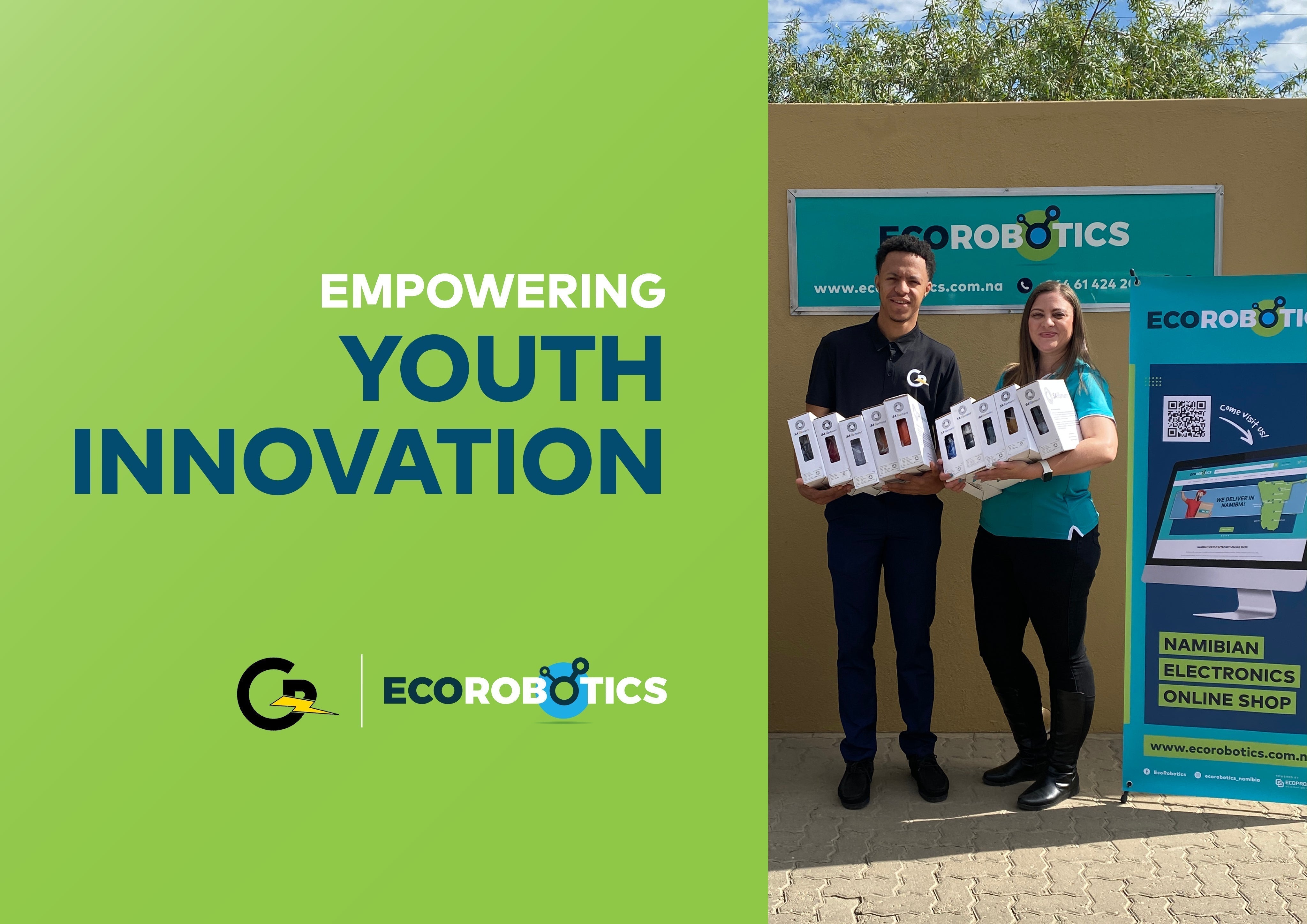 EMPOWERING YOUTH INNOVATION: EcoRobotics sponsors 3D printing filament for Genius Robotics