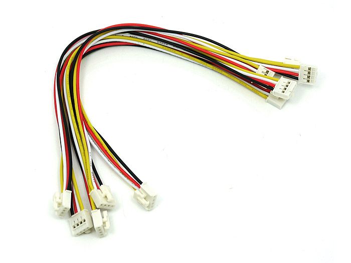 SEEED STUDIO Grove - Universal 4 Pin 20cm Buckled Cable (5 PCs Pack)