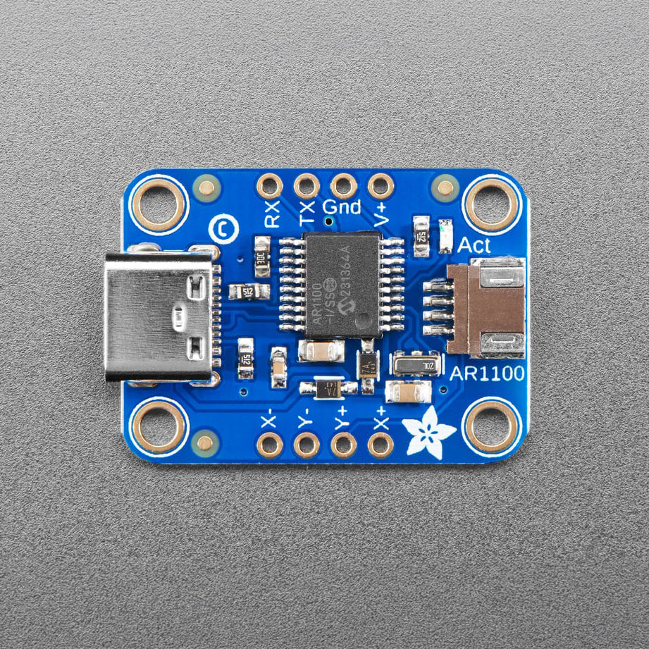 ADAFRUIT AR1100 Resistive Touchscreen USB Controller